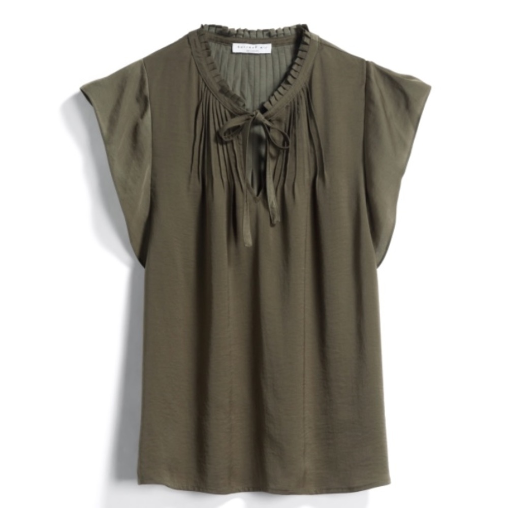 NWT Olive Green Blouse